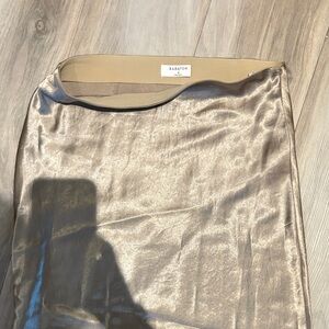 Babaton silk tan Skirt